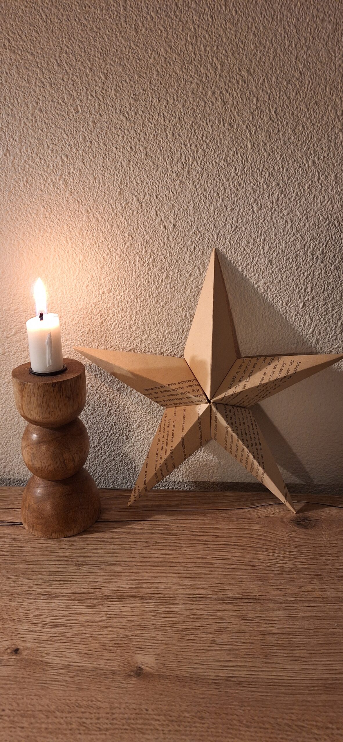 Kerstster maken